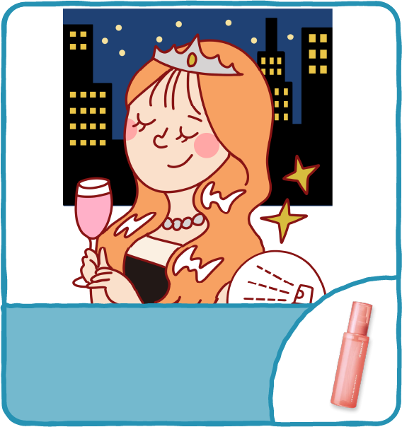 夜デート映えハイライト女神