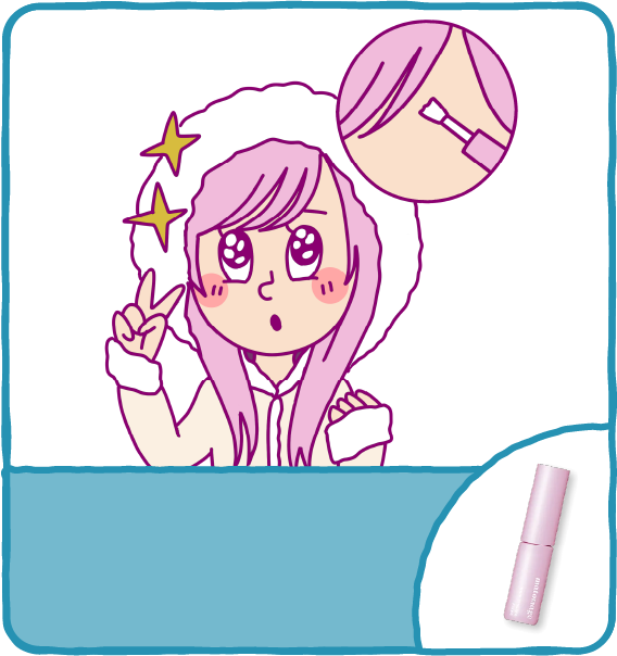 近距離きゅん♡バンビアイ前髪